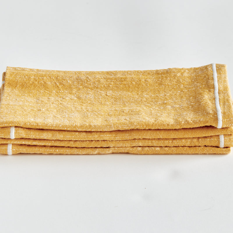 Design Shop Saffron Napkins, Set Of 4