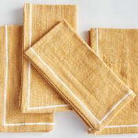 Design Shop Saffron Napkins, Set Of 4