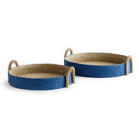 Design Shop Tiana Seagrass Round Baskets, Set Of 2
