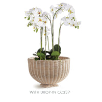 Design Shop Charleston Rattan Footed Bowl