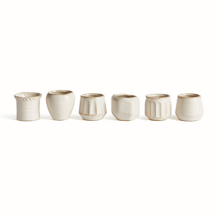 Design Shop Dezie Mini Pots, Set Of 6
