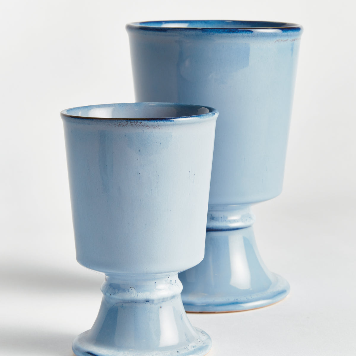 Design Shop Kelcy Footed Cachepots, Set Of 2