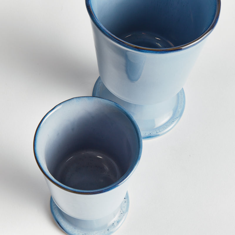 Design Shop Kelcy Footed Cachepots, Set Of 2