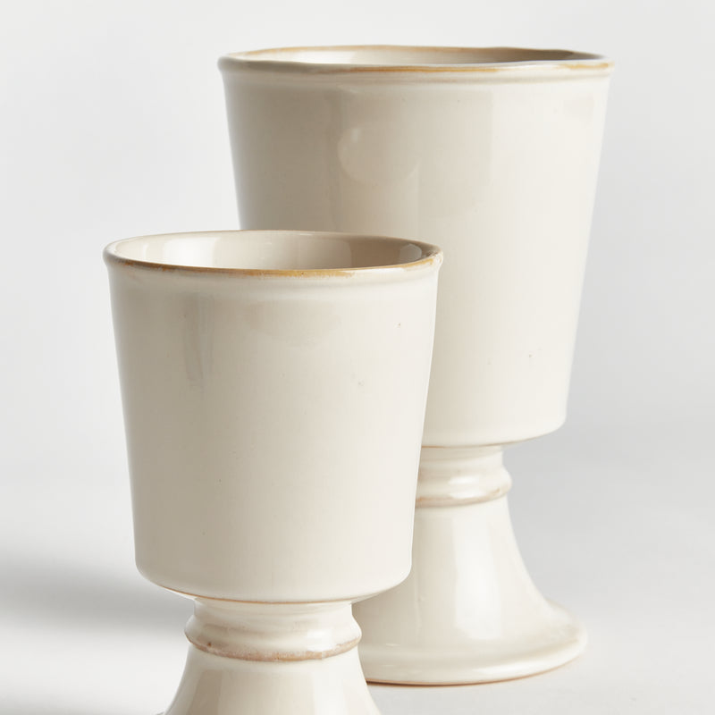 Design Shop Kelcy Footed Cachepots, Set Of 2