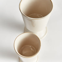 Design Shop Kelcy Footed Cachepots, Set Of 2