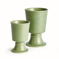 Design Shop Kelcy Footed Cachepots, Set Of 2