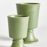Design Shop Kelcy Footed Cachepots, Set Of 2