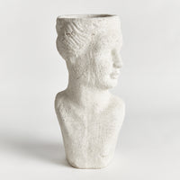 Design Shop Weathered Garden Female Bust Planter