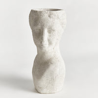 Design Shop Weathered Garden Female Bust Planter