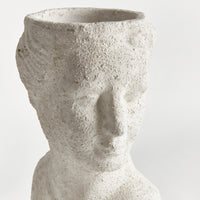 Design Shop Weathered Garden Female Bust Planter