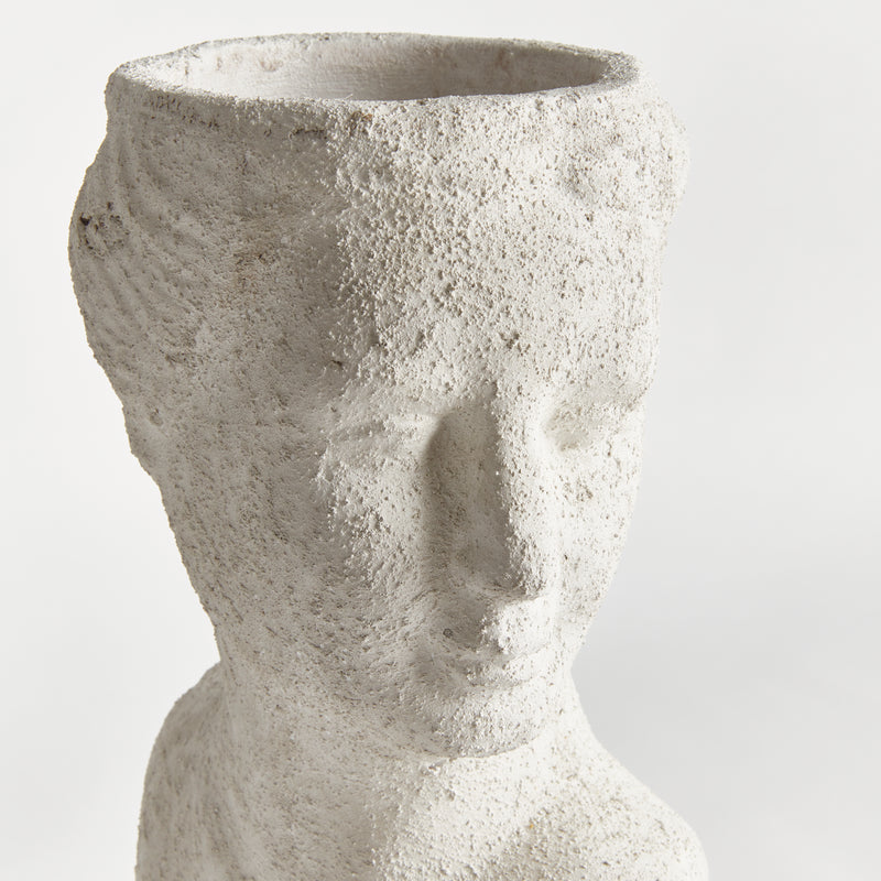 Design Shop Weathered Garden Female Bust Planter