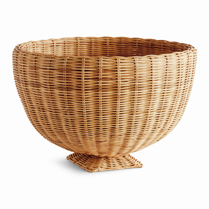 Design Shop Charleston Rattan Footed Bowl
