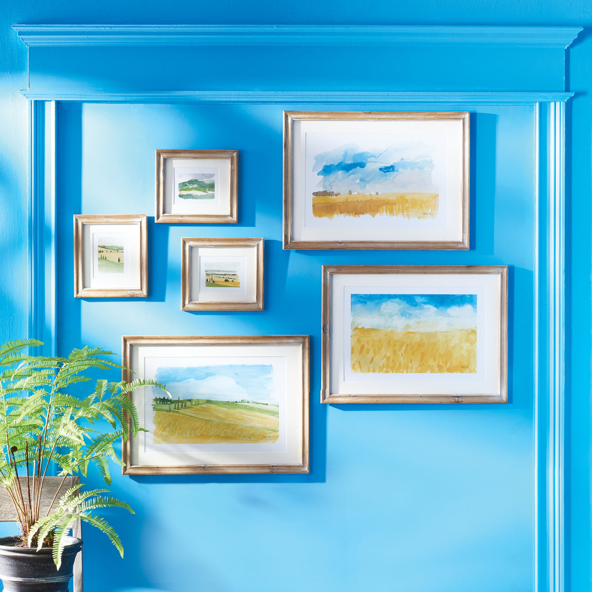 Design Shop European Landscape Prints, Set Of 3