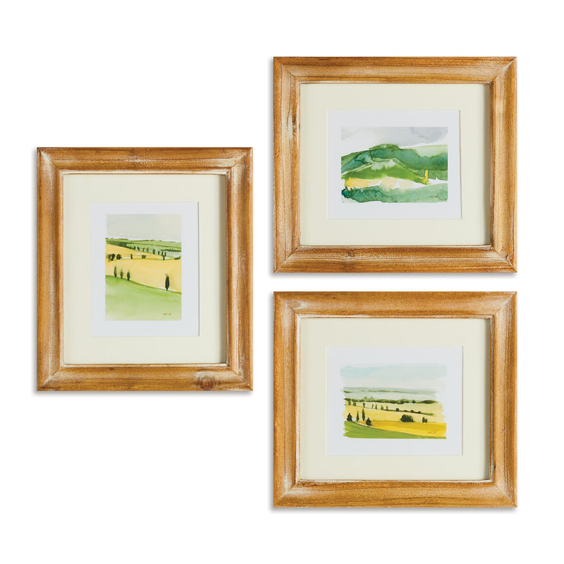 Design Shop Italian Landscape Prints, Set Of 3