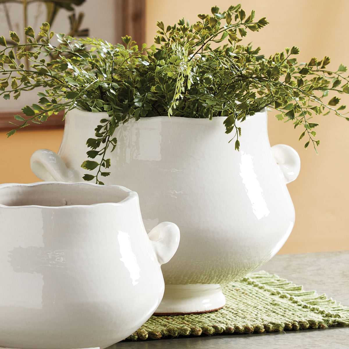 Design Shop Wellon Footed Cachepot Large