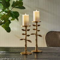 Design Shop Brier Candle Stands, Set Of 2