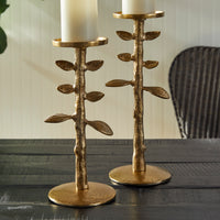 Design Shop Brier Candle Stands, Set Of 2