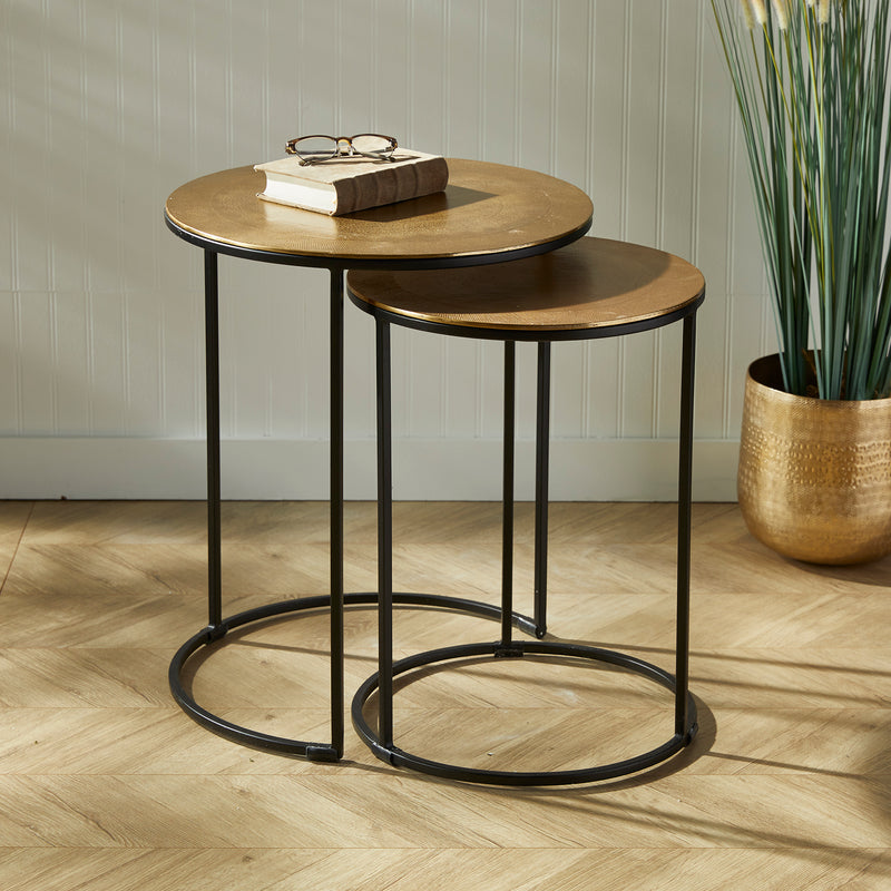 Design Shop Alamar Side Tables, Set Of 2