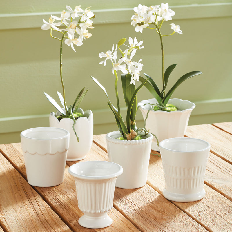Design Shop Mirabelle Mini Cachepots, Set Of 6
