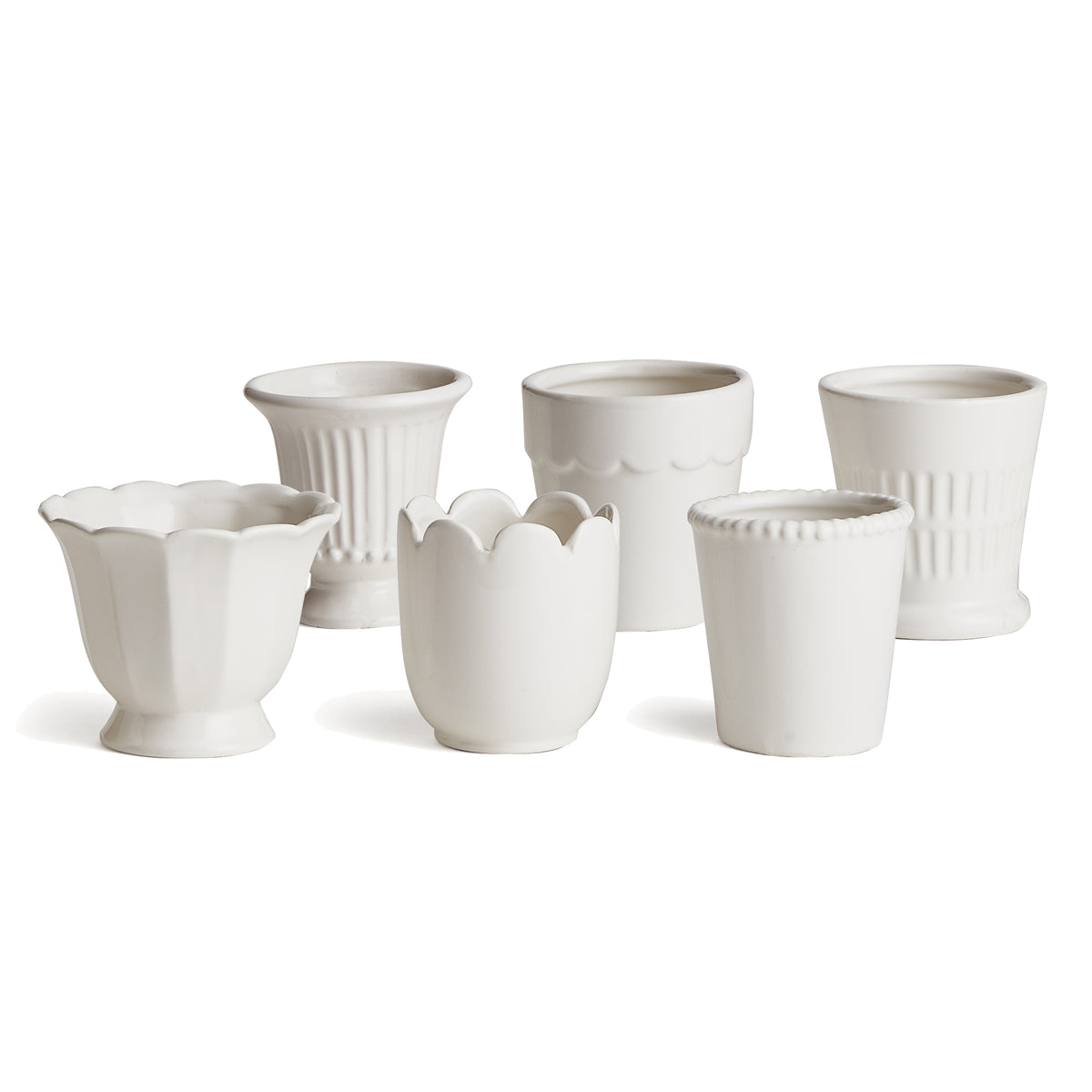 Design Shop Mirabelle Mini Cachepots, Set Of 6