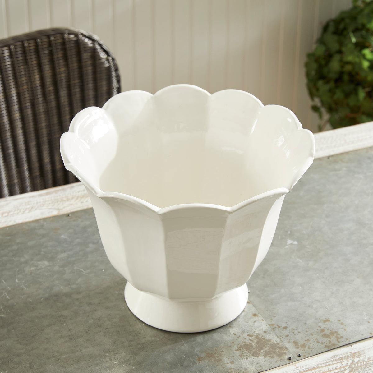 Design Shop Mirabelle Fluted Cachepot Large