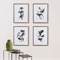 Design Shop Bird Silhouette Prints, Set Of 4