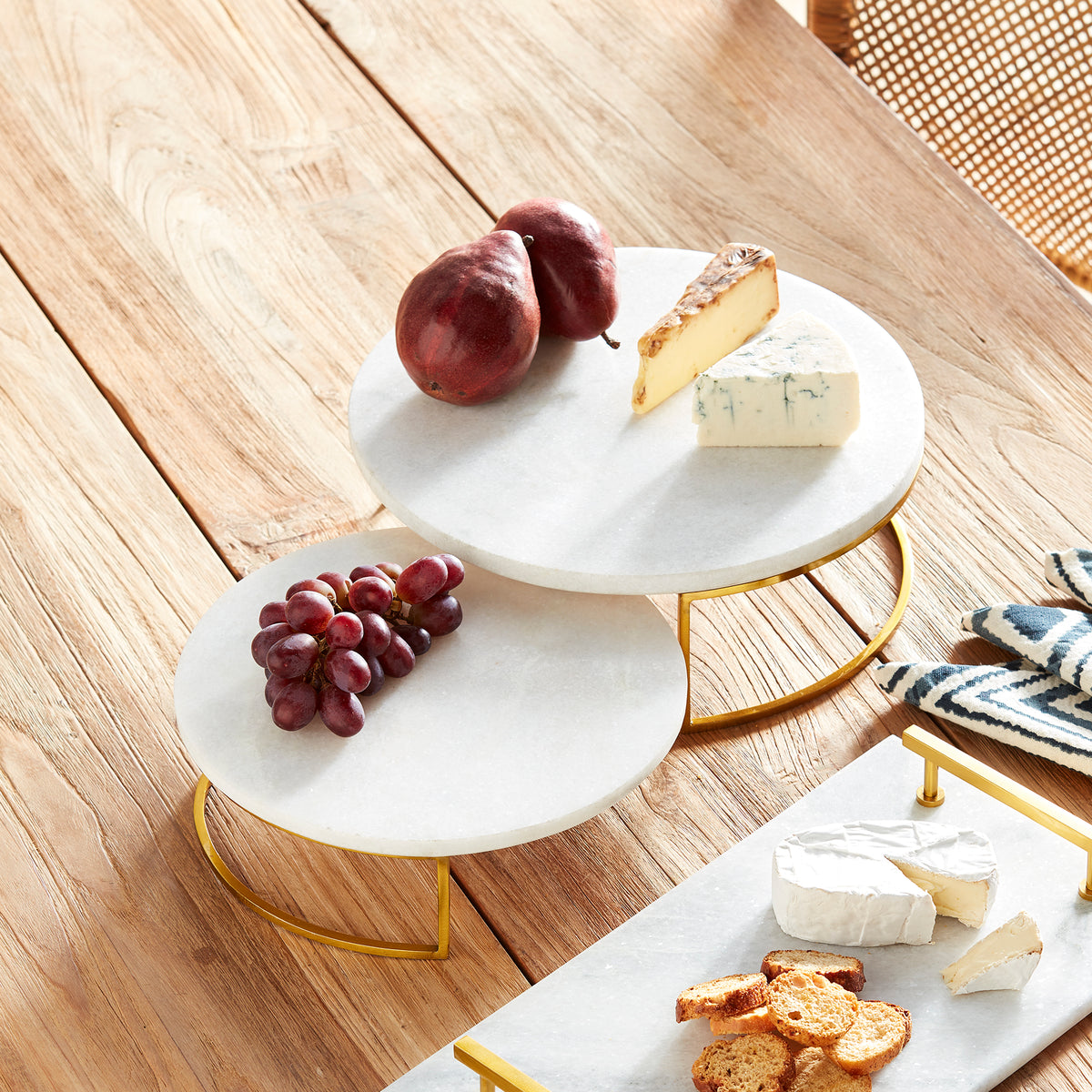 Design Shop Vienna Serving Stands, Set Of 2
