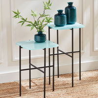 Design Shop Kenzie Square Tables, Set Of 2