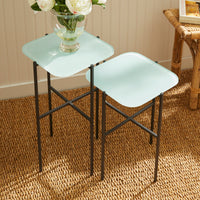 Design Shop Kenzie Square Tables, Set Of 2