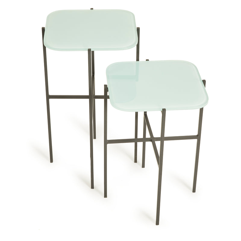 Design Shop Kenzie Square Tables, Set Of 2