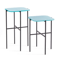 Design Shop Kenzie Square Tables, Set Of 2