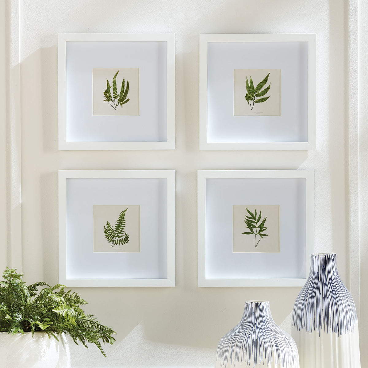 Design Shop Forest Greenery Petite Prints, Set Of 4