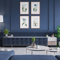 Design Shop Mountain Botanical Prints, Set Of 4
