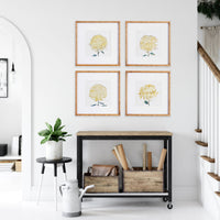 Design Shop Chrysanthemum Prints, Set Of 4