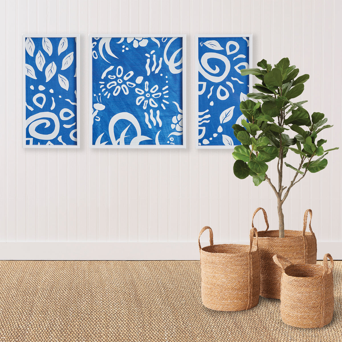 Design Shop Summer Party Prints, Set Of 3