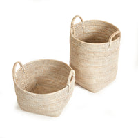 Design Shop Burma Rattan Orchard Baskets, Set Of 2