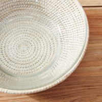 Design Shop Burma Rattan Serving Bowl 10.75"