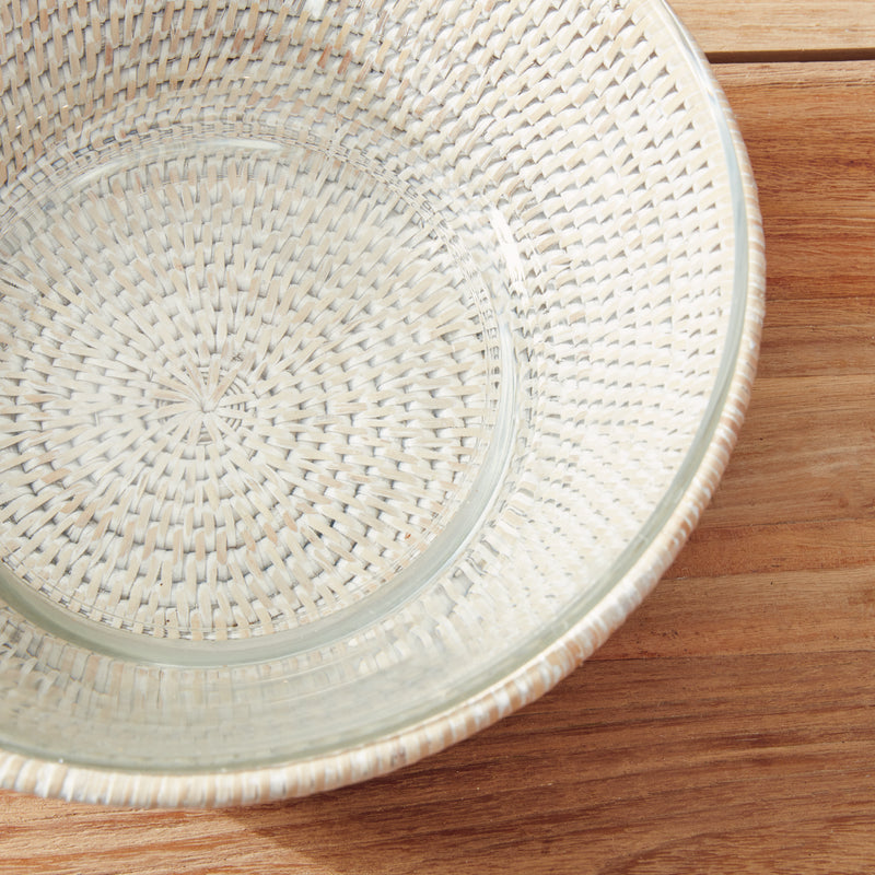 Design Shop Burma Rattan Serving Bowl 10.75"
