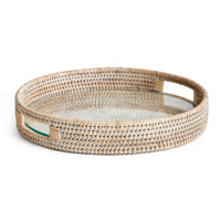 Design Shop Burma Rattan Round Serving Tray