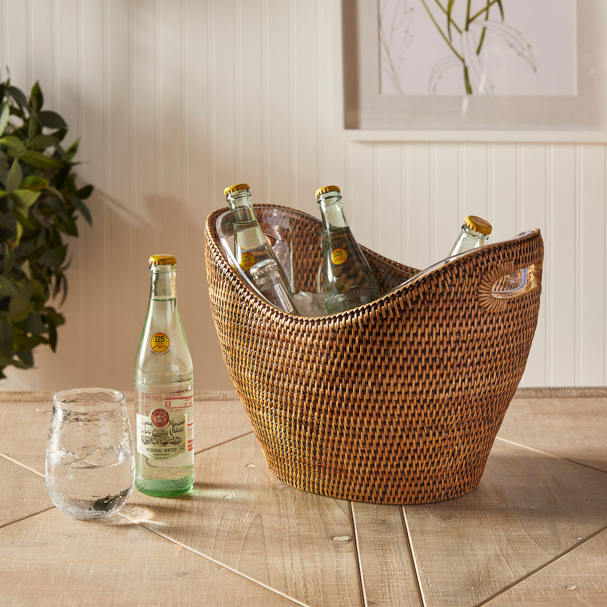 Design Shop Burma Rattan Beverage Tub Large