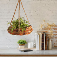 Design Shop Rattan Hanging Basket