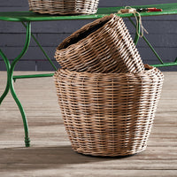 Design Shop Woven Dry Basket Planter 26.75"
