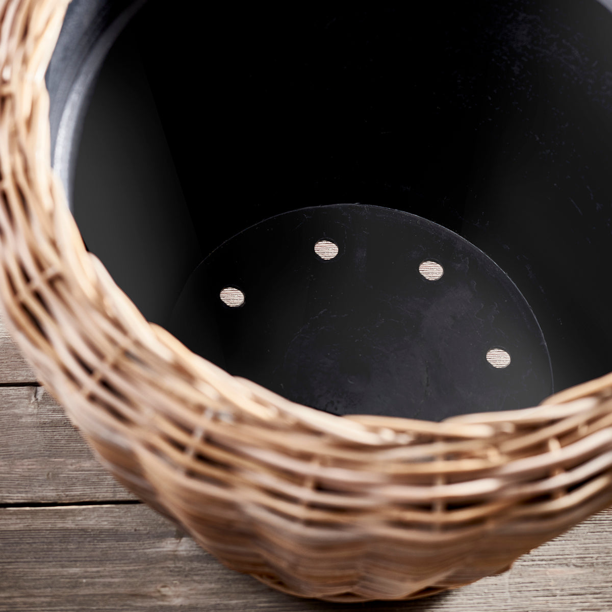 Design Shop Woven Dry Basket Planter 26.75"