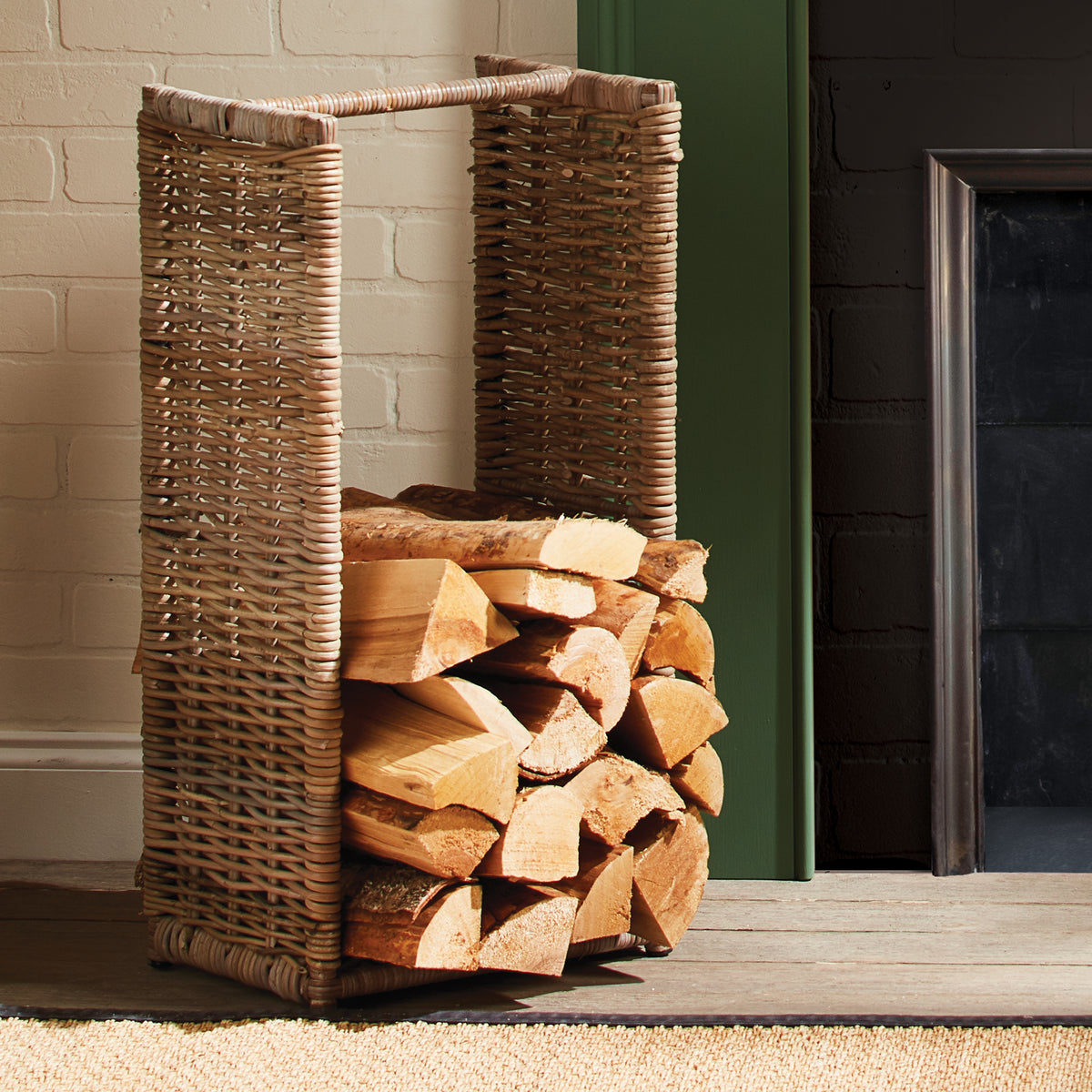 Design Shop Log Basket Tall