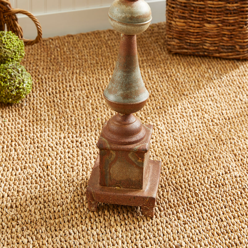 Design Shop Weathered Metal Ornate Finial