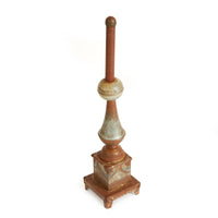 Design Shop Weathered Metal Ornate Finial