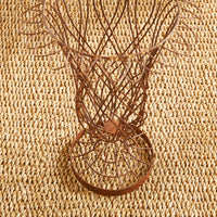 Design Shop Weathered Metal Wire Vase