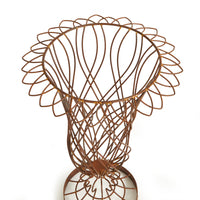 Design Shop Weathered Metal Wire Vase