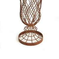 Design Shop Weathered Metal Wire Vase