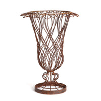 Design Shop Weathered Metal Wire Vase